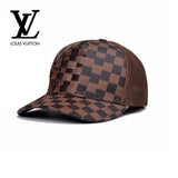 LV Brown Leather Hat