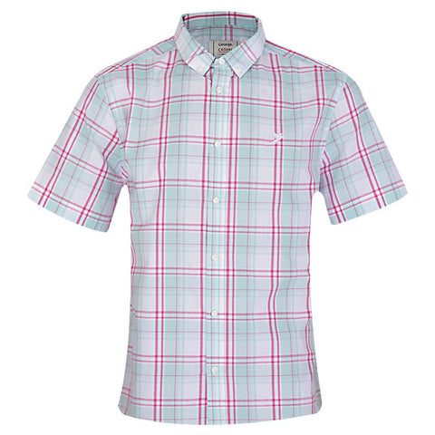 George Outfitters  Men Short sleeve Check Shirt