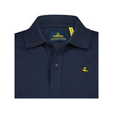 Navy Blue Men Polo Piqué