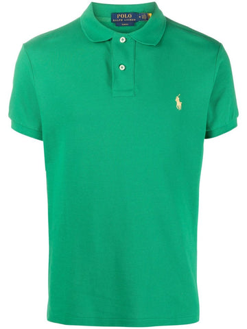 Polo Ralph Lauren Small Pony Men Green Polo