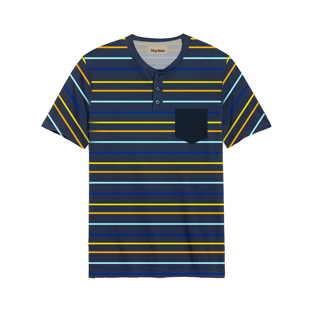 J&Golmer Men Stripe T shirt