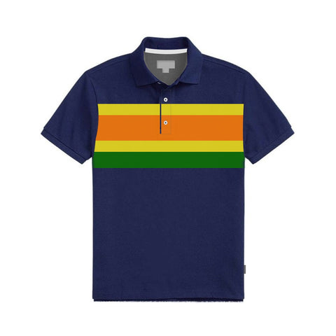 Steve &I Men Stripe Polo