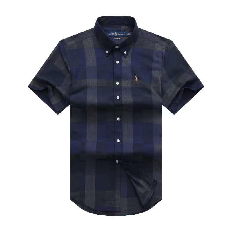 Polo Ralph Lauren Custom Fit Check Short Sleeve Oxford Shirt