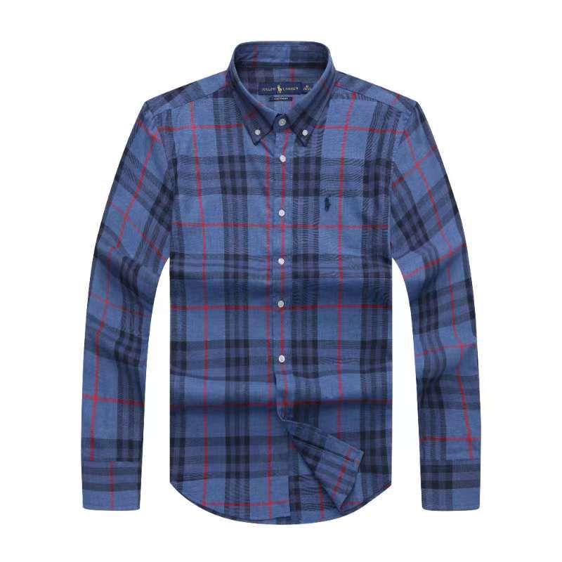 Polo Ralph Lauren Custom Fit Check Long Sleeve Oxford Shirt