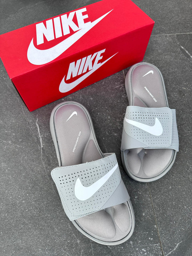 Nike Ultra Grey Slides