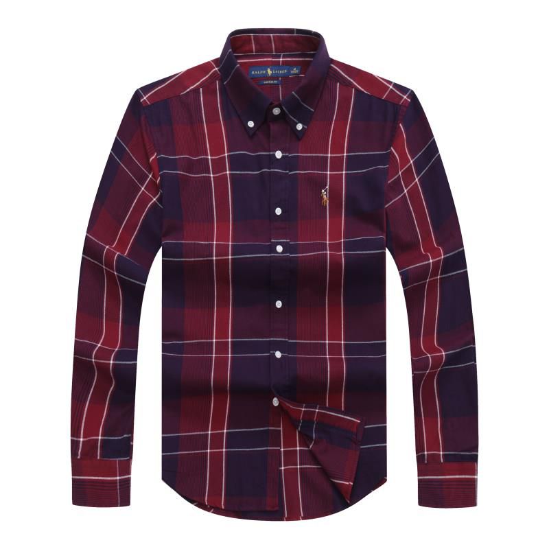 Polo Ralph Lauren Custom Fit Check Long Sleeve Oxford Shirt