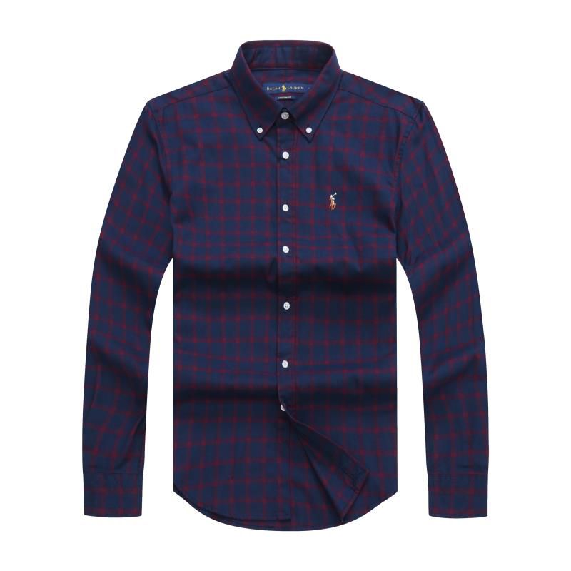 Polo Ralph Lauren Custom Fit Check Long Sleeve Oxford Shirt