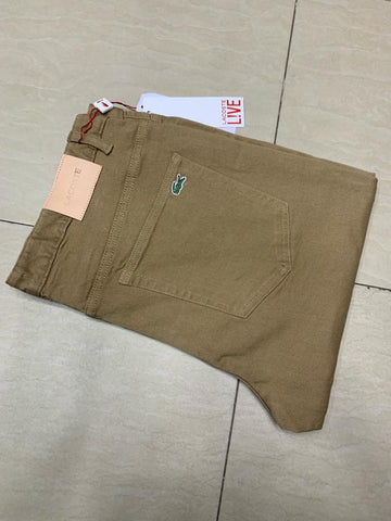 Lacoste Cartoon Color Straight Jeans