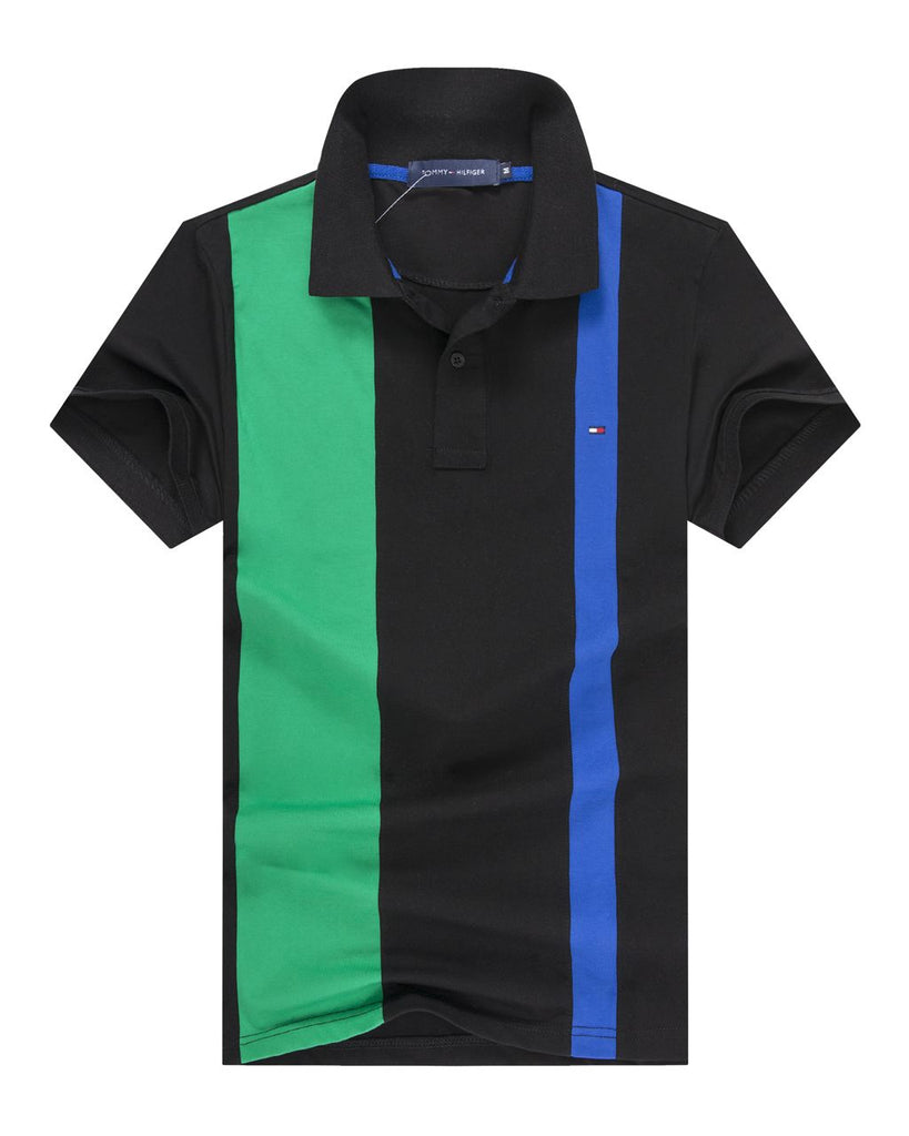 Tommy Hilfiger Black Men Polo