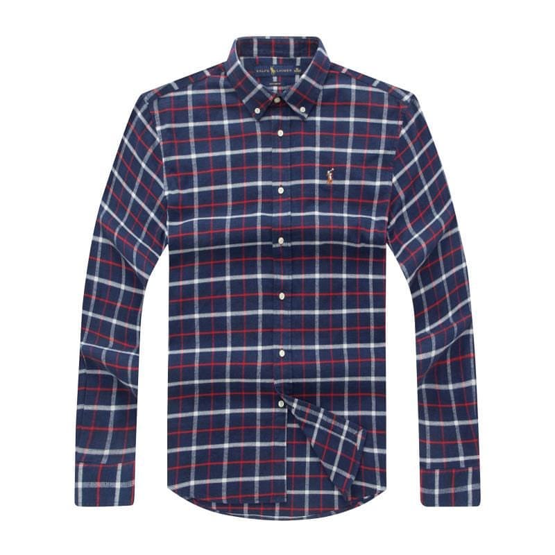 Polo Ralph Lauren Blue Long Sleeve Check