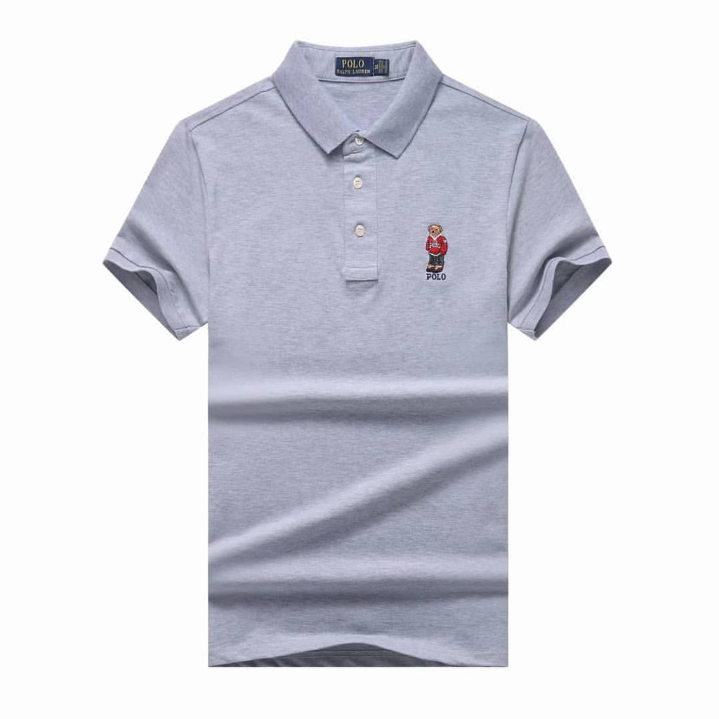 Polo Ralph Lauren Bear Grey Men T shirt