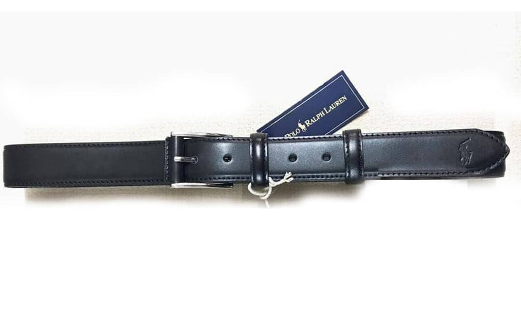 Polo Ralph Lauren Black Leather Real Leather Belt