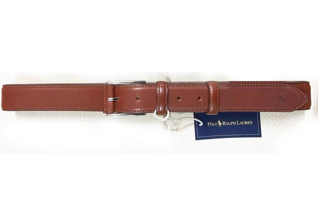 Polo Ralph Lauren Light Brown Leather Real Leather Belt