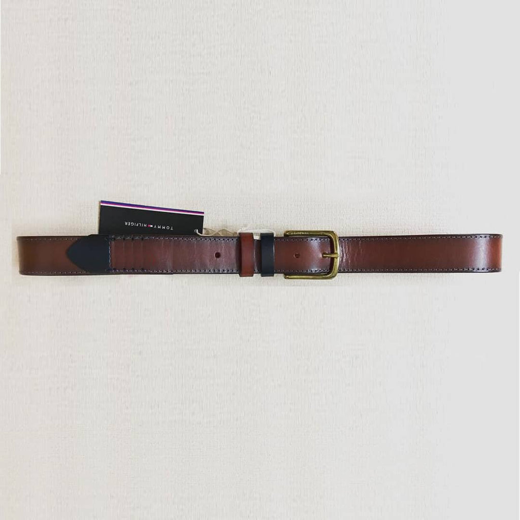 Tommy Hilfiger Brown Leather Belt