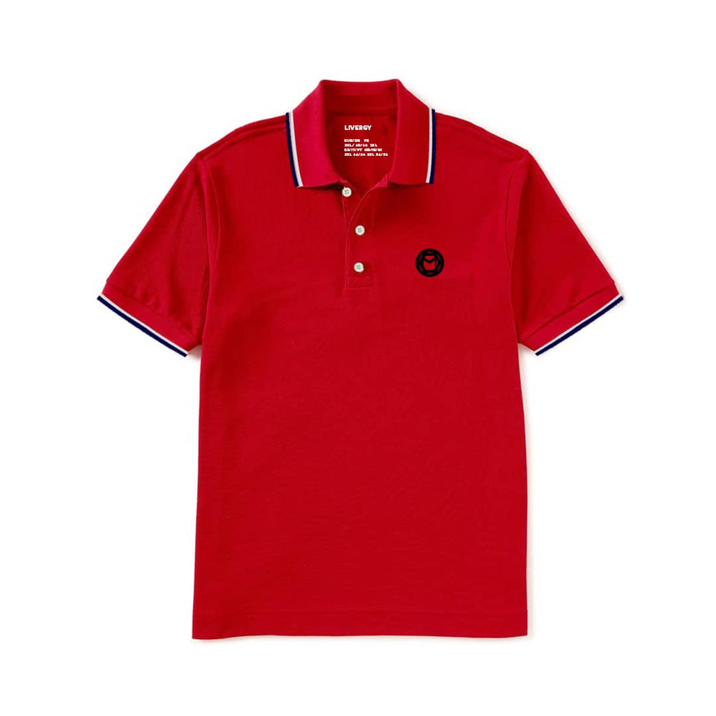 Livergy Red Men Polo