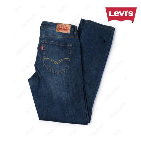 Levis Blue Straight Cut Jeans
