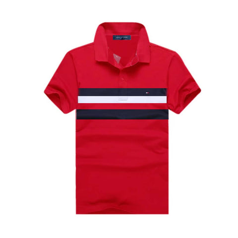 Tommy Hilfiger Red Men Polo