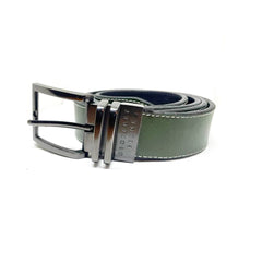 Geoffrey Beene Green Leather Belt
