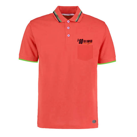 Timtompson Orange Men Polo