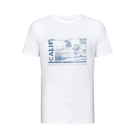 Smith & Jones Men White T shirt