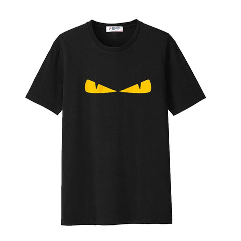 Fendi Men Black T shirt