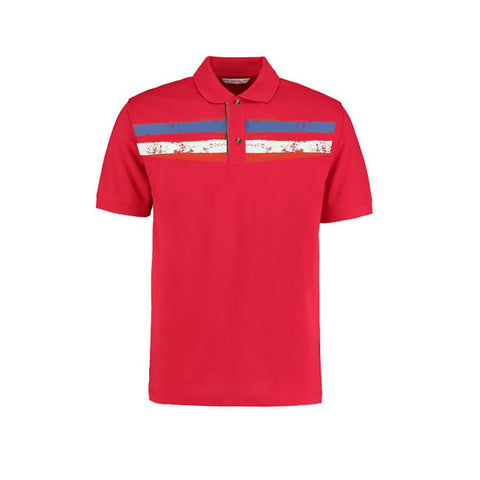 Pepe Jeans Red Stripes Men Polo