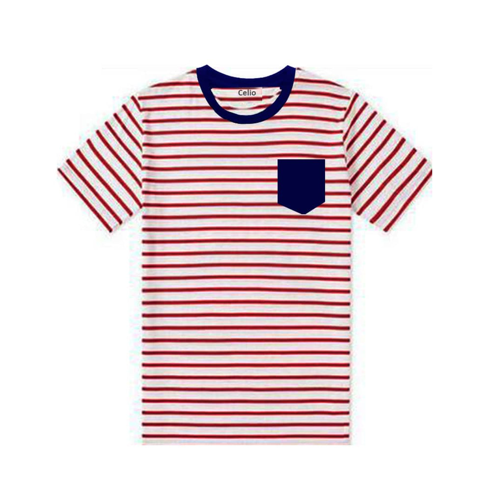 Premium Stripe Men T shirt