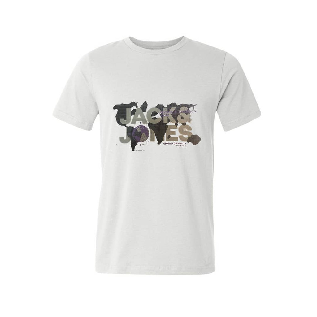 Jack & Jones White Men T shirt