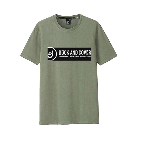 Duck And Cover Men Round Neck T shirt