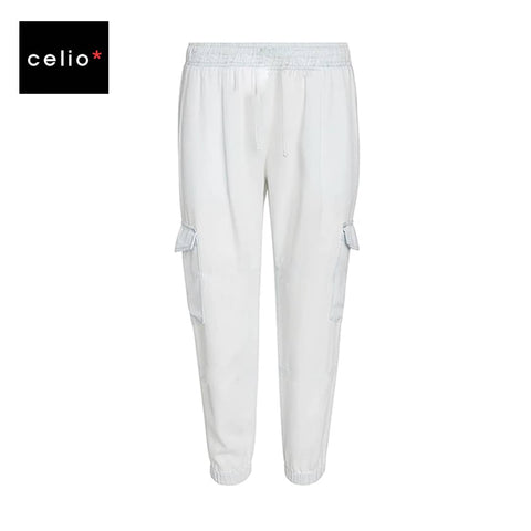 Celio Men Cargo White Joggers