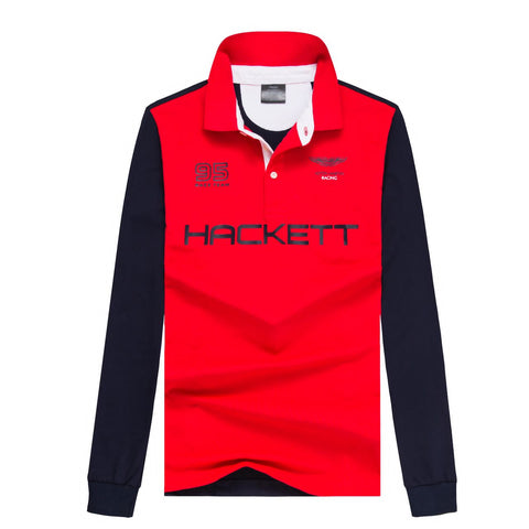 Hackett Men Long Sleeve Polo