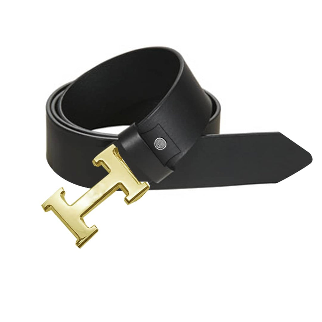 Hermes Black Leather Belt