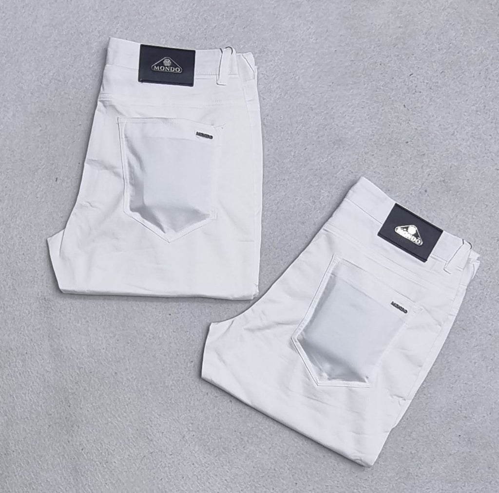 Mondo White Men Chino