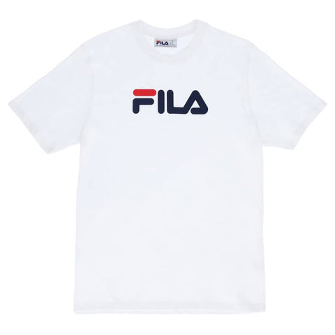 Fila White Men Round Neck T shirt