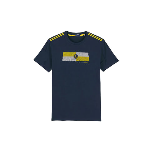 Navisport Men Navy Blue T shirt