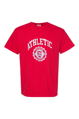 Athletic Red Men T shirt