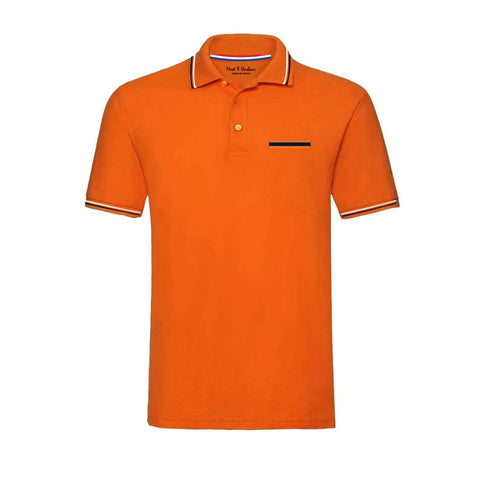 Mast & Harbour Orange Men Polo