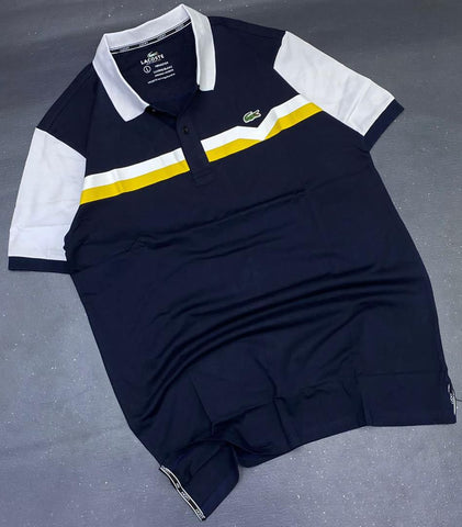 Lacoste Men Navy Blue Polo