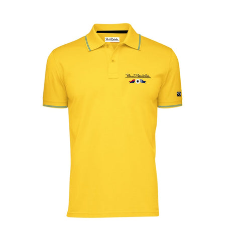 Renato Balestra Italian Yellow Men Polo