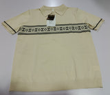 Men Woven Polo OFF WHITE