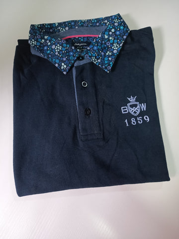 Black Wellis Men Polo