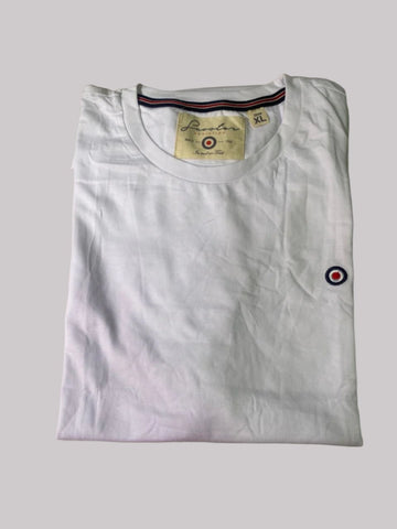 Scooter Men White Round Neck T Shirt