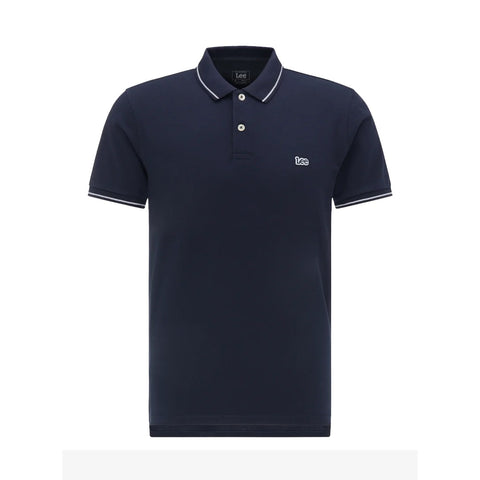 Lee Men Navy Blue Polo