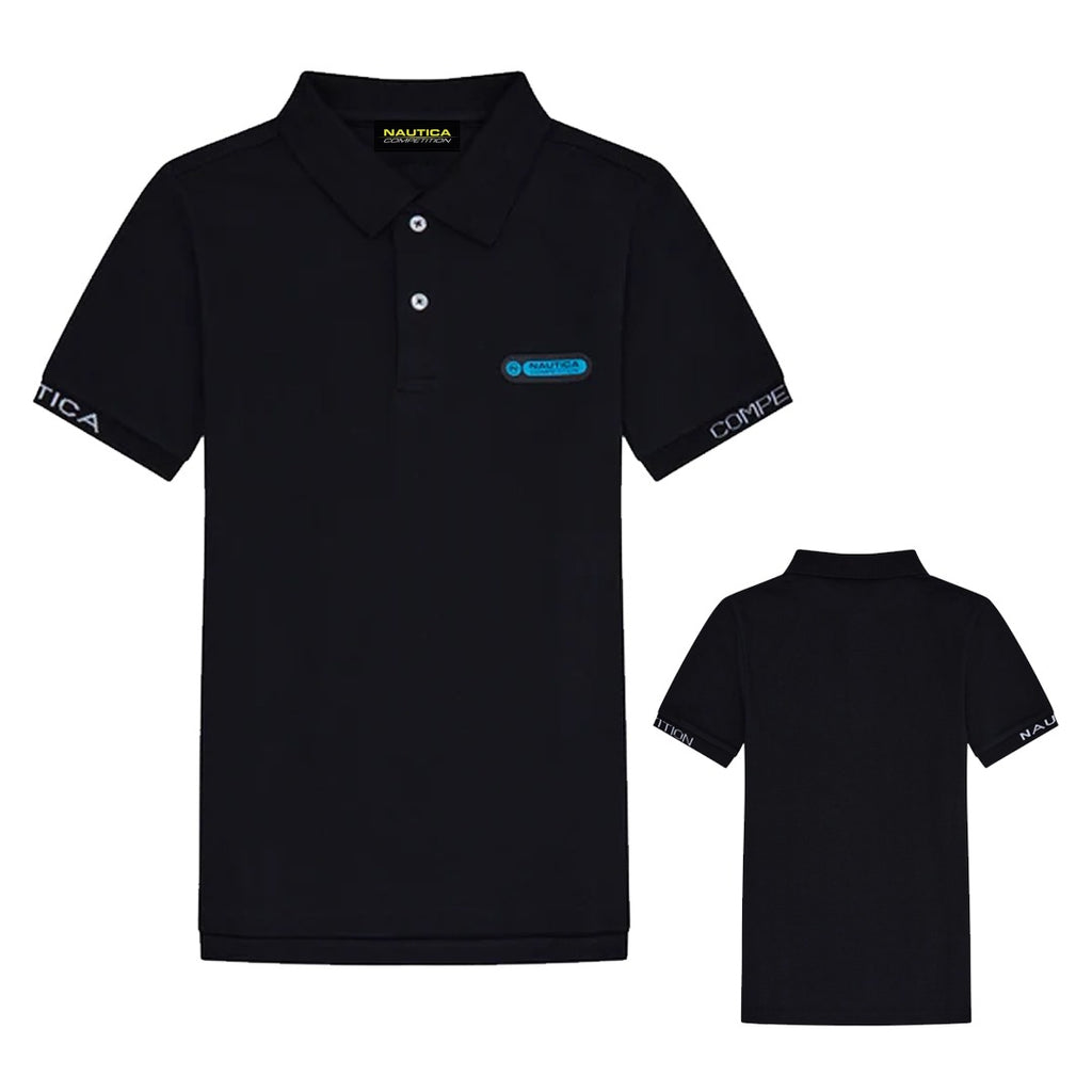 Nautica Black Men Polo