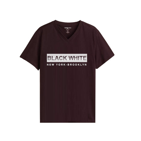 Kenneth Cole V neck Black & White