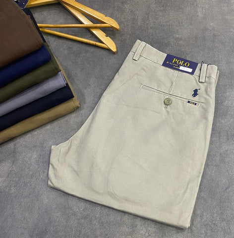 Polo Ralph Lauren Navy Cream Color Chino