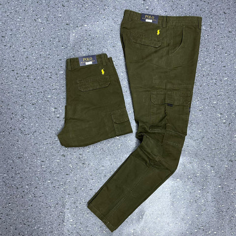 Polo Ralph Lauren Green Cargo Chino
