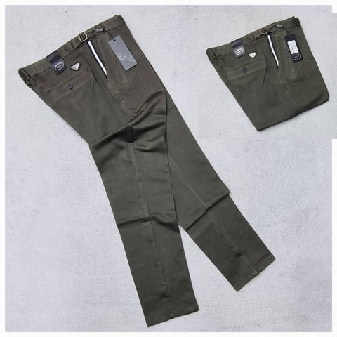 Prada Green Straight Cut Men Pant