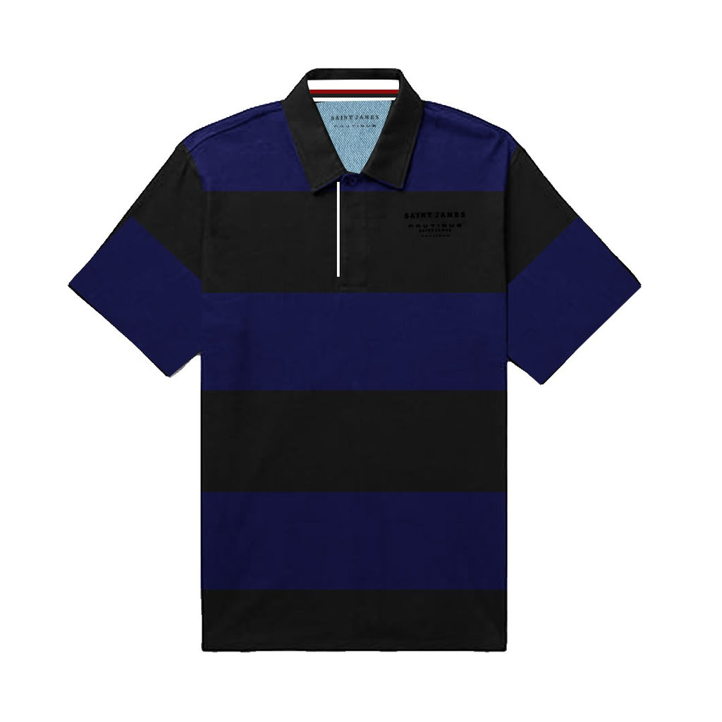 Saint James Nautique Men Stripe Polo