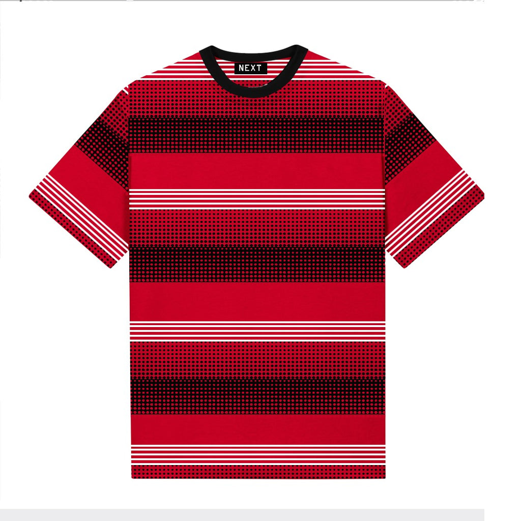 Next Men Red Stripe Tshirt